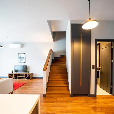 Lägenhet Beyoglu Benesta Residence, 2 Bedroom Duplex No-226 *